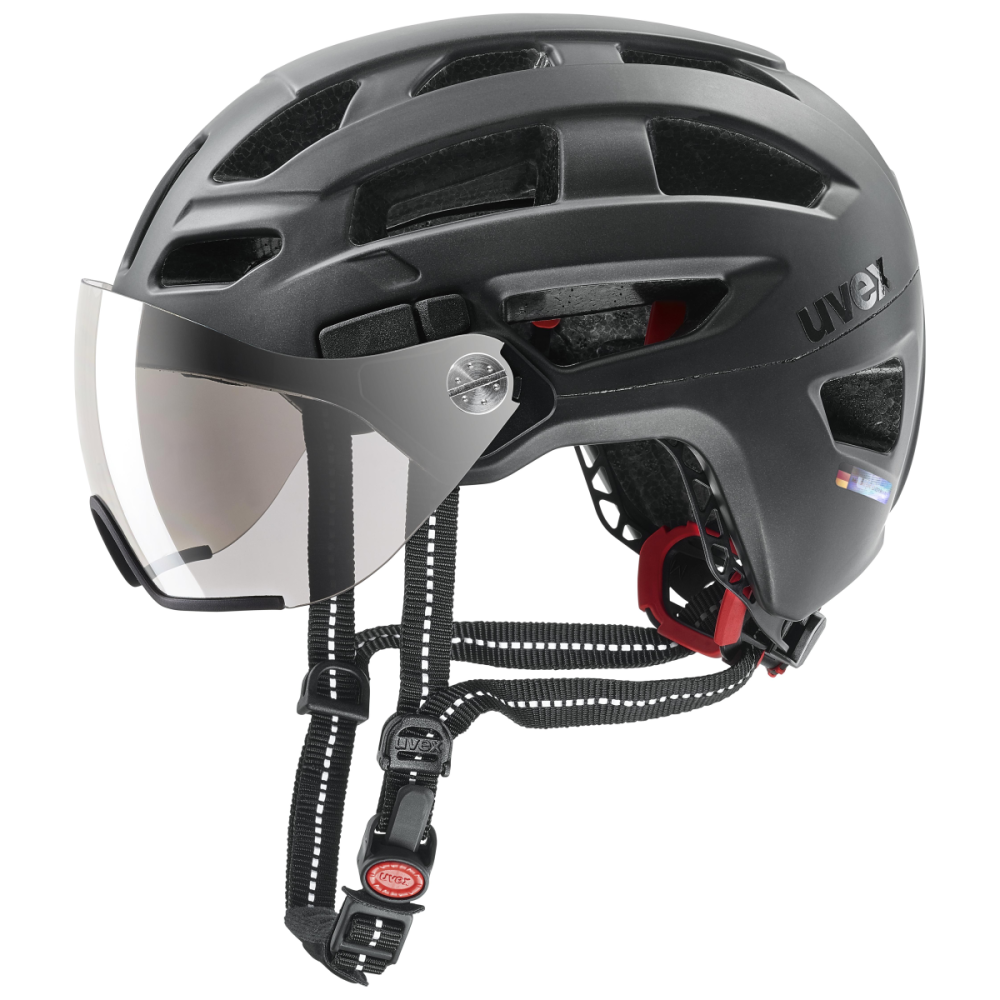 Uvex Finale Visor Black Matt 56-61